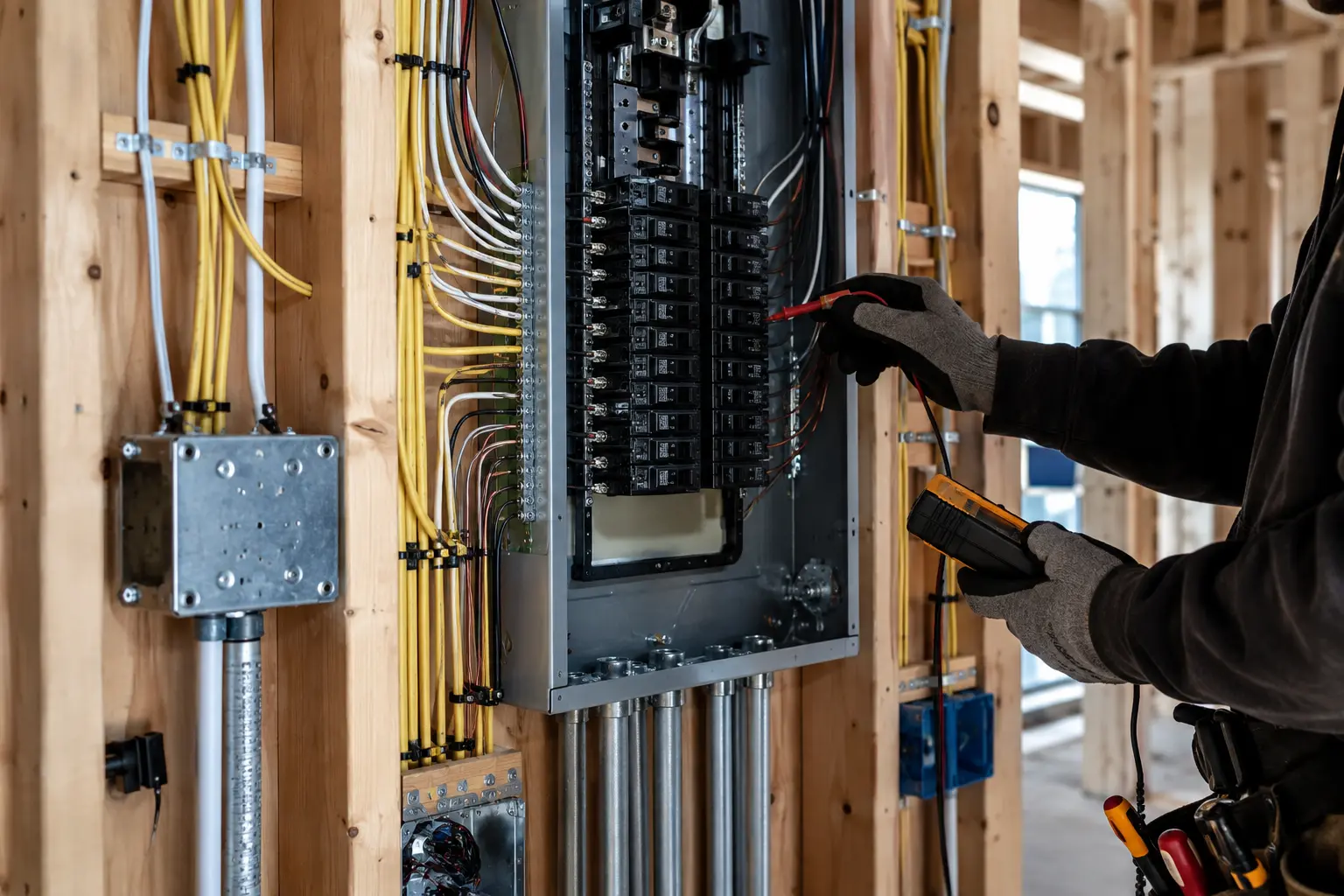 Whole-house electrical wiring cost planning for a new Wisconsin home